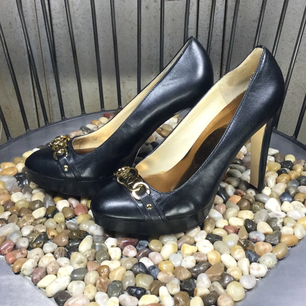 Michael by Michael Kors Black Stilettos.